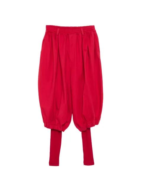 bias sarouel sweat pants by SONGZIO