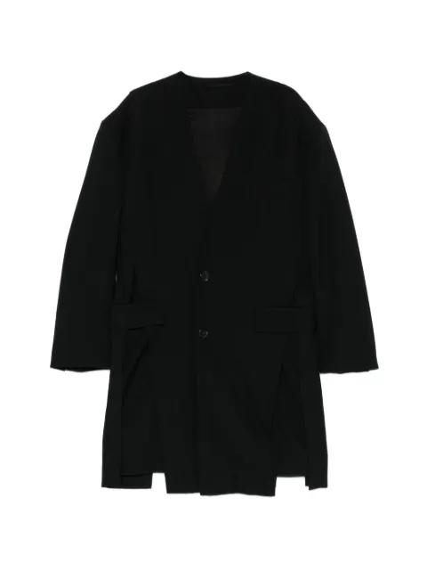 chest-pocket coat by SONGZIO