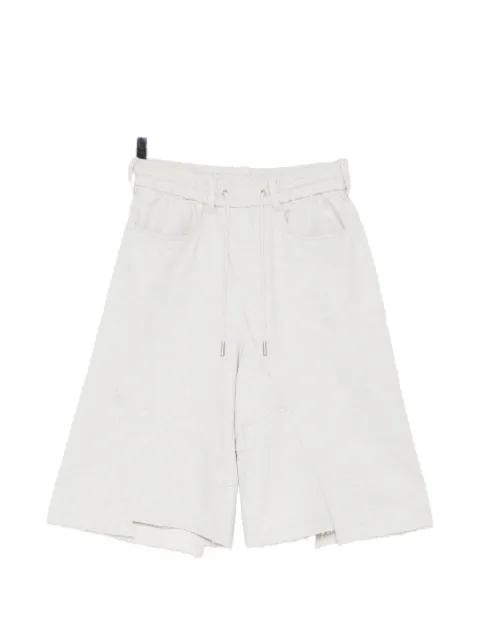 cotton track shorts by SONGZIO