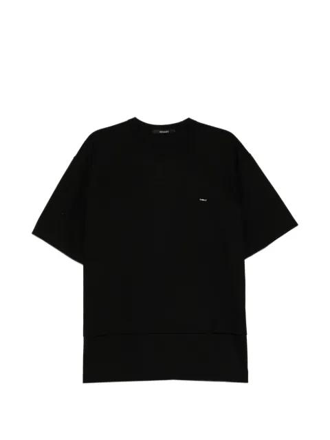 graphic-embroidered T-shirt by SONGZIO