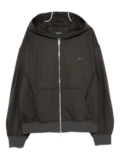 graphic-embroidered hoodie by SONGZIO