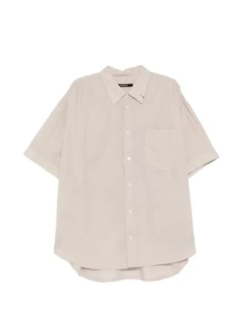 graphic-embroidered shirt by SONGZIO