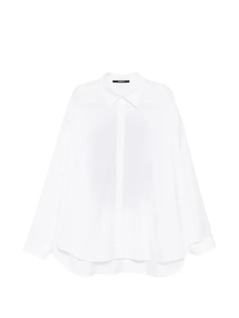 graphic-embroidered shirt by SONGZIO