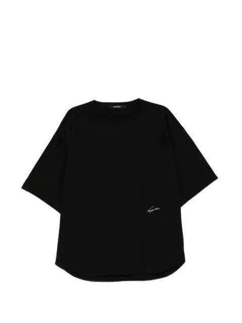 logo-embroidered T-shirt by SONGZIO