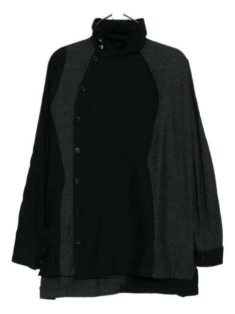 side-button-up jacket by SONGZIO