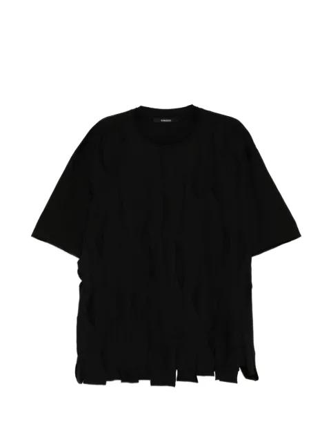 textured T-shirt by SONGZIO