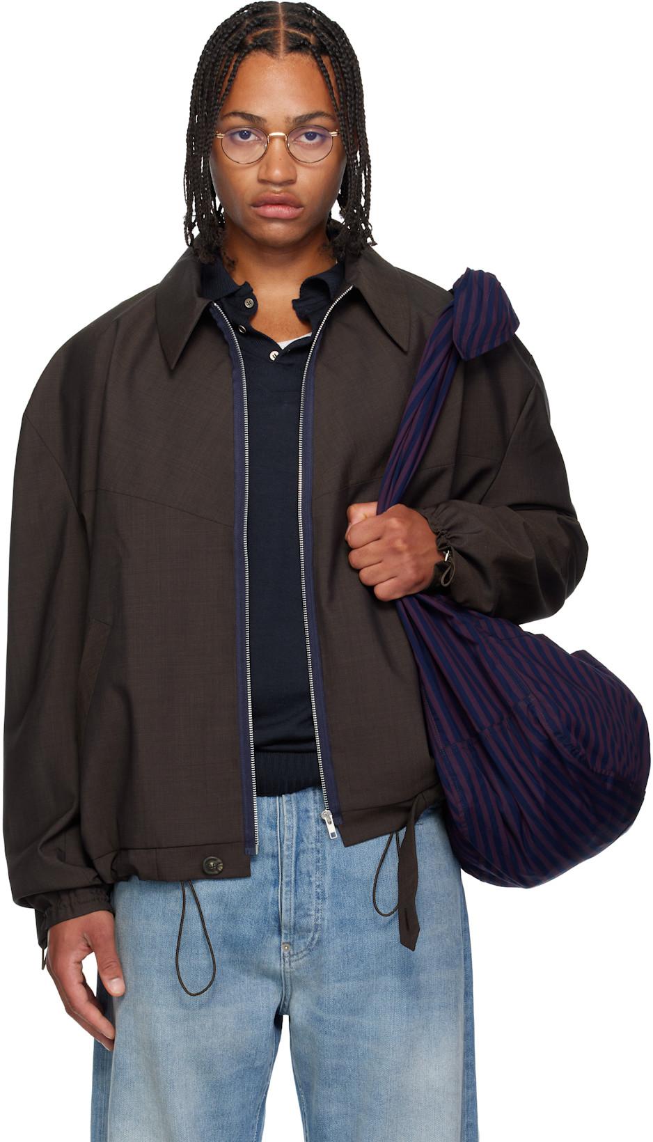 Brown Tracksuit Jacket by SONIA CARRASCO Brown Tracksuit Jacket by SONIA CARRASCO