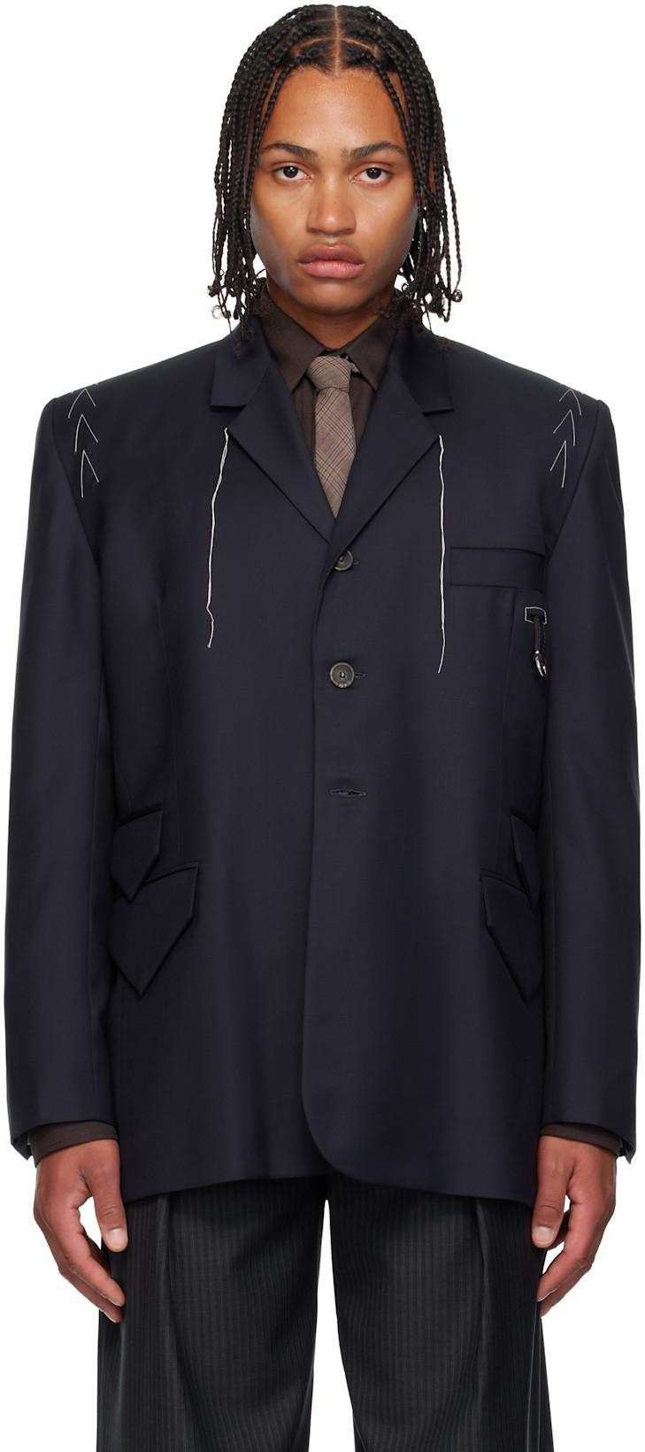 Navy Fundamental Blazer by SONIA CARRASCO