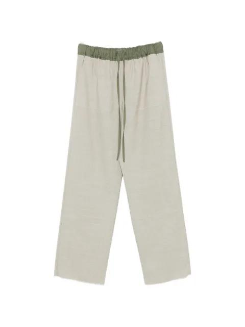drawstring elasticated-waist trousers by SONIA CARRASCO