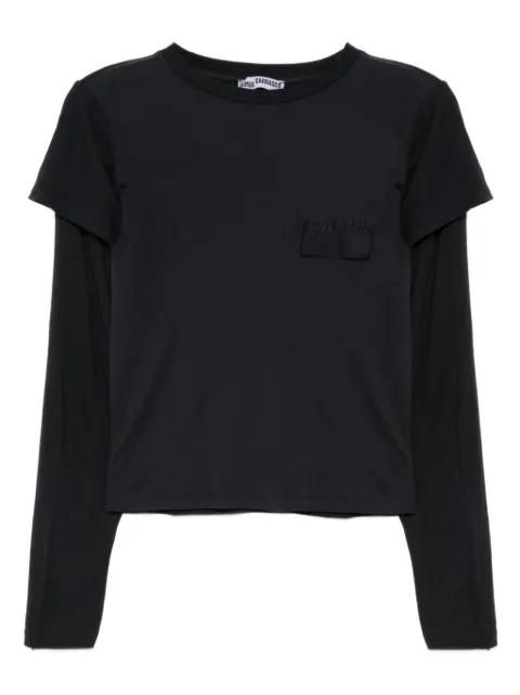 logo-embroidered T-shirt by SONIA CARRASCO
