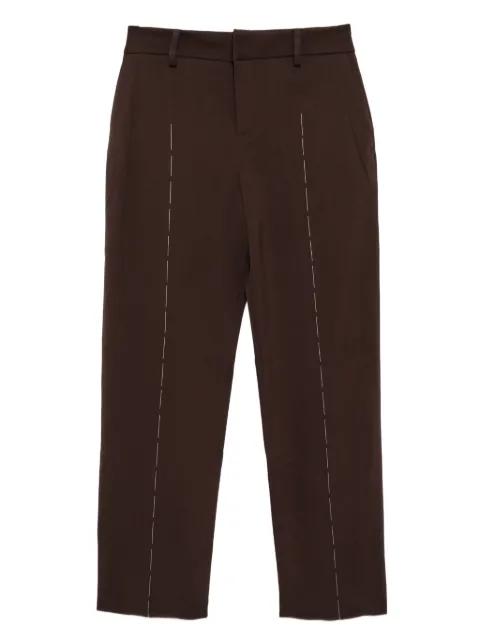 stitched front trousers by SONIA CARRASCO