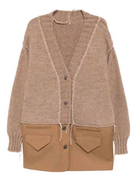 v-neck cardigan by SONIA CARRASCO