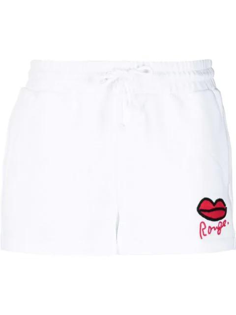 Rouge drawstring track pants by SONIA RYKIEL