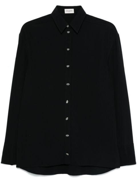 crepe shirt by SONIA RYKIEL