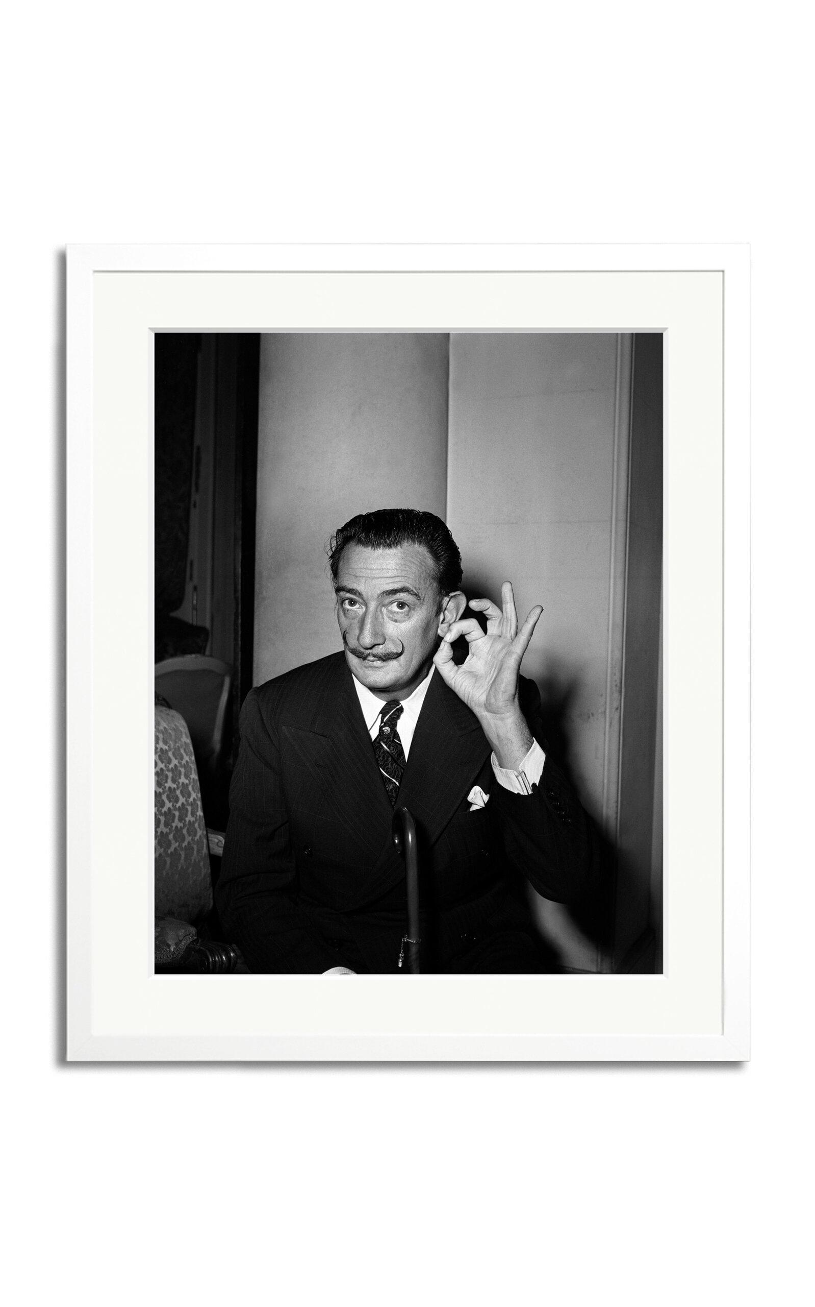 Sonic Editions - Dali in Paris; 1953 Framed Photography Print - Multi - Moda Operandi by SONIC EDITIONS