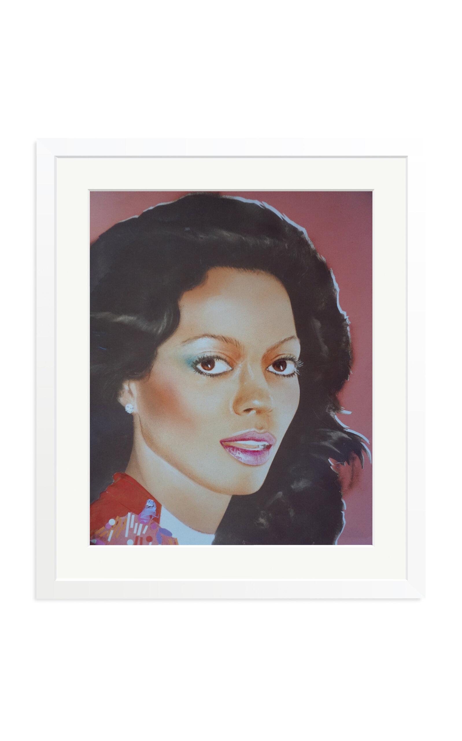 Sonic Editions - Exclusive Diana Ross; October 1981 Framed Print - Multi - Moda Operandi by SONIC EDITIONS