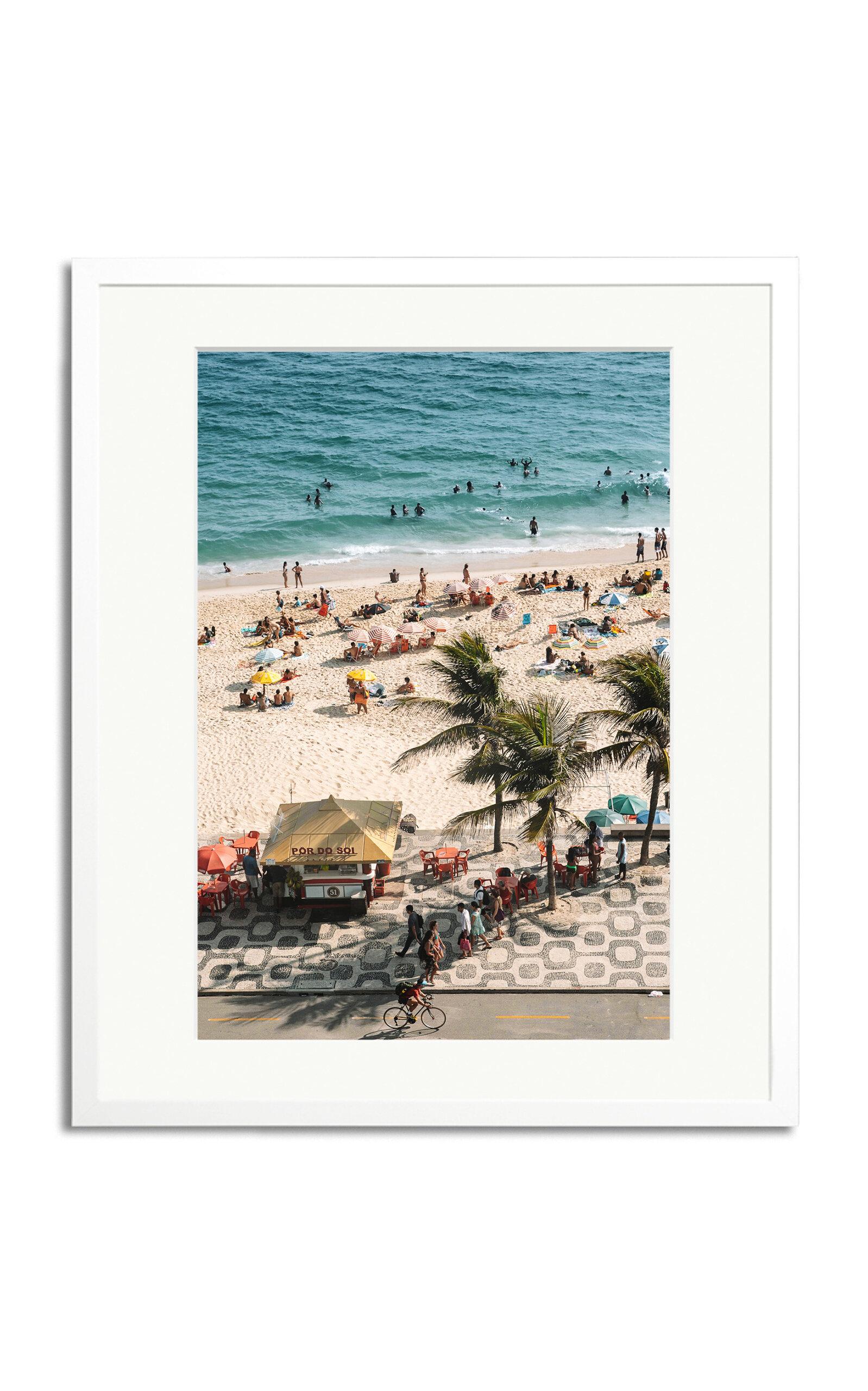 Sonic Editions - Exclusive Ipanema Beach Affair Framed Photography Print - Multi - Moda Operandi by SONIC EDITIONS