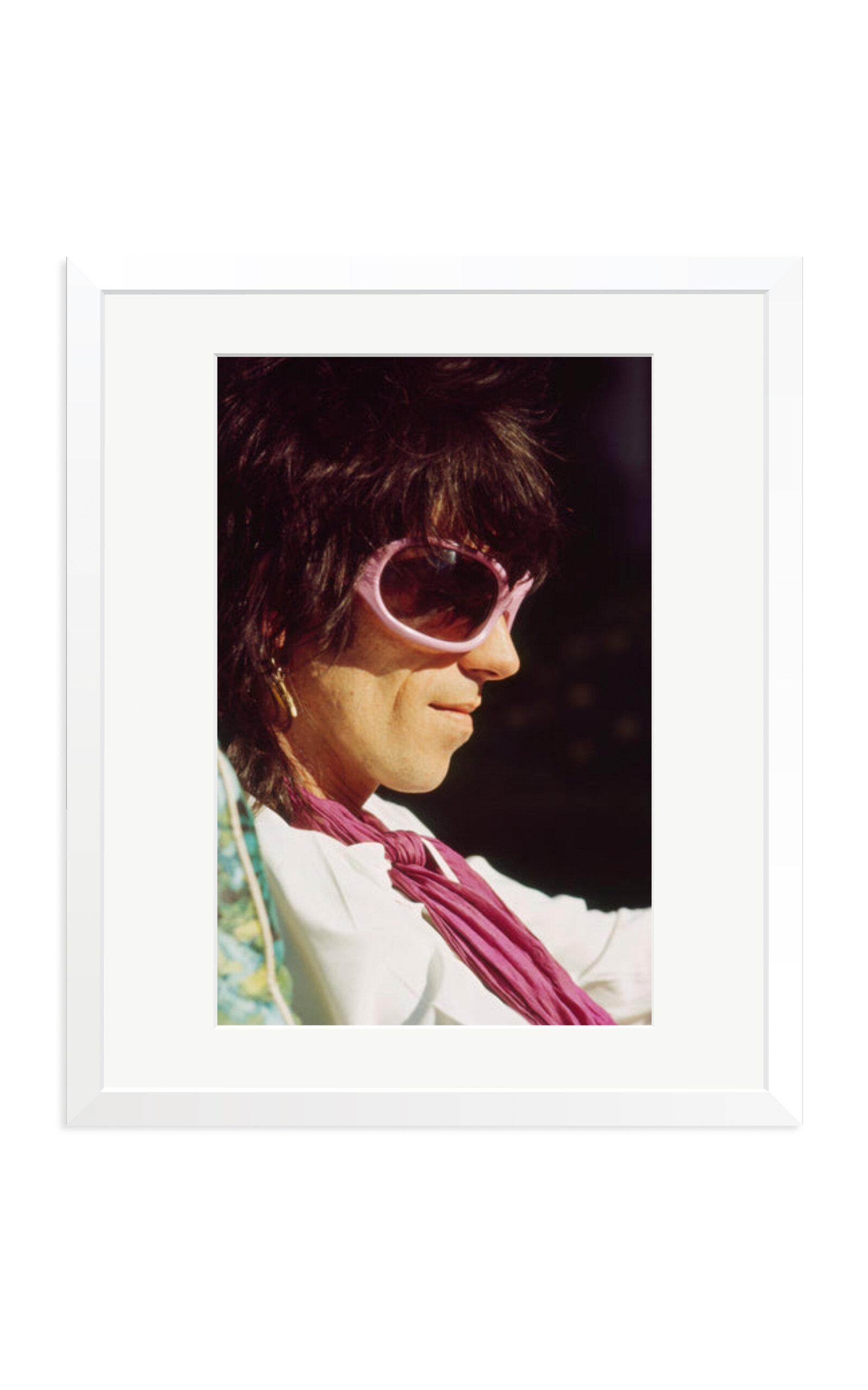 Sonic Editions - Exclusive Keith Richards at Home Framed Print - Multi - Moda Operandi by SONIC EDITIONS