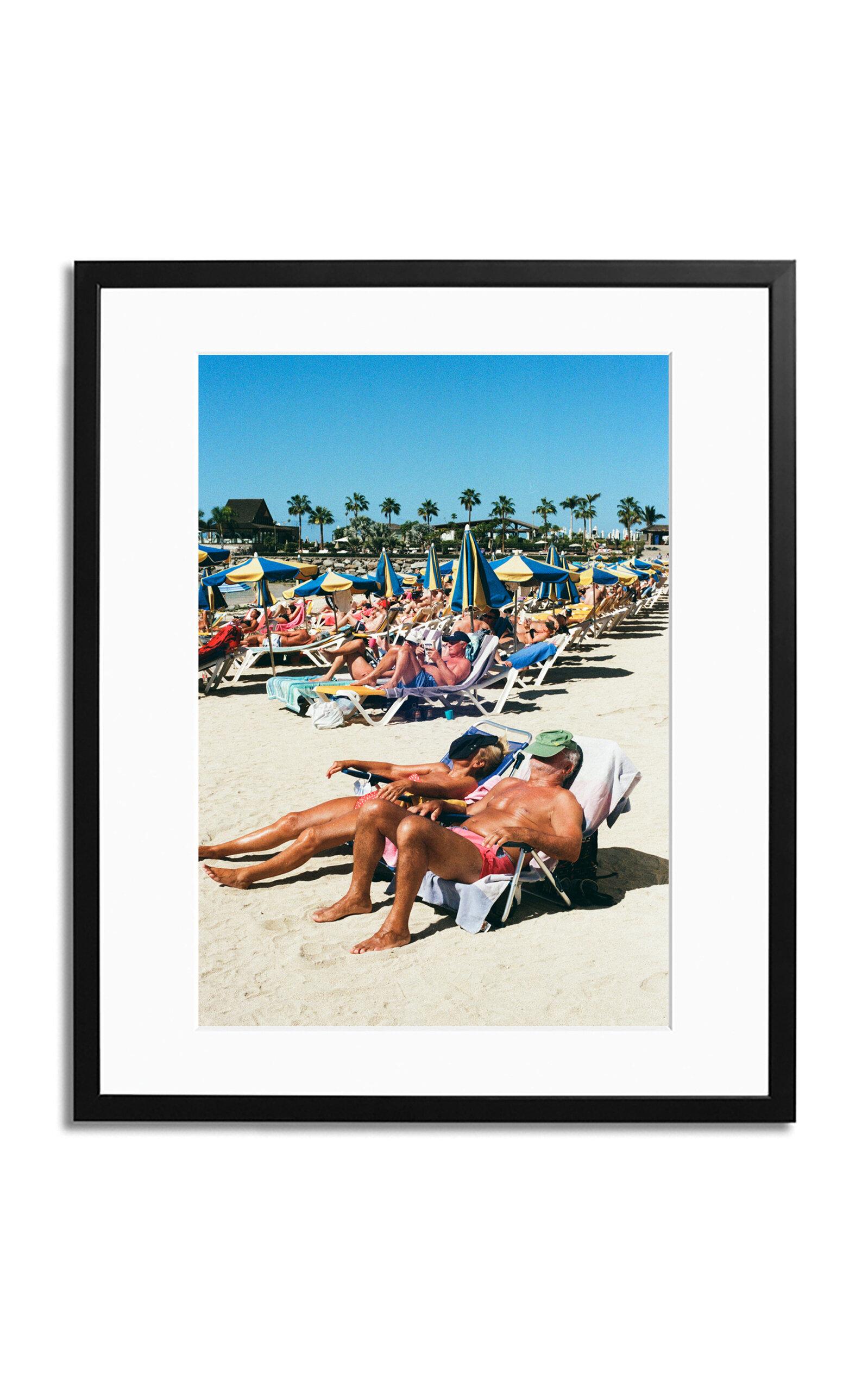 Sonic Editions - Exclusive Professional Sunbathers Framed Photography Print - Black - Moda Operandi by SONIC EDITIONS