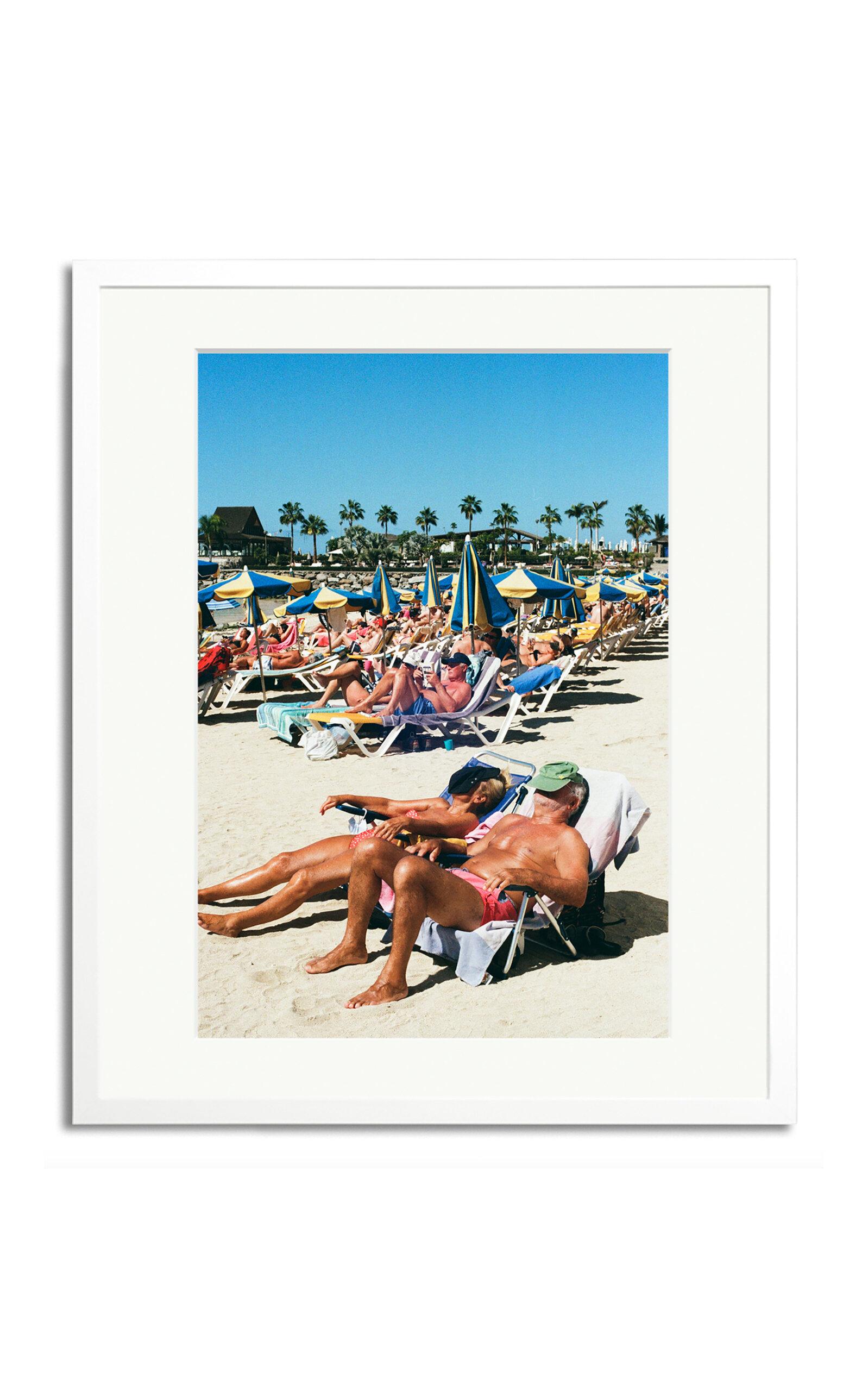 Sonic Editions - Exclusive Professional Sunbathers Framed Photography Print - Multi - Moda Operandi by SONIC EDITIONS