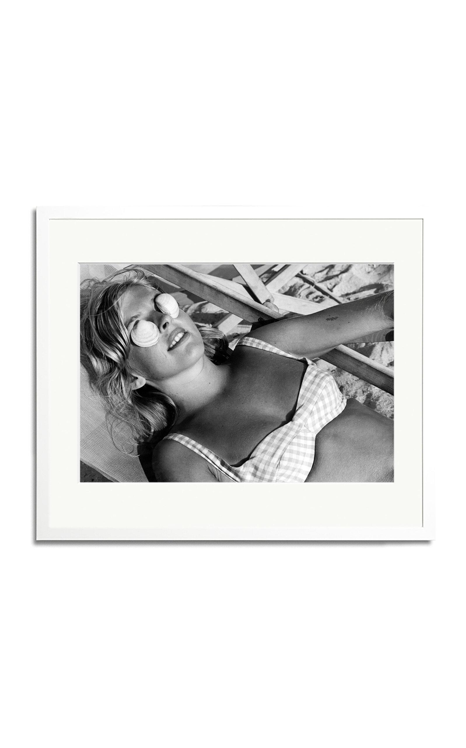 Sonic Editions - Exclusive The Sunbather Framed Photography Print - Multi - Moda Operandi by SONIC EDITIONS