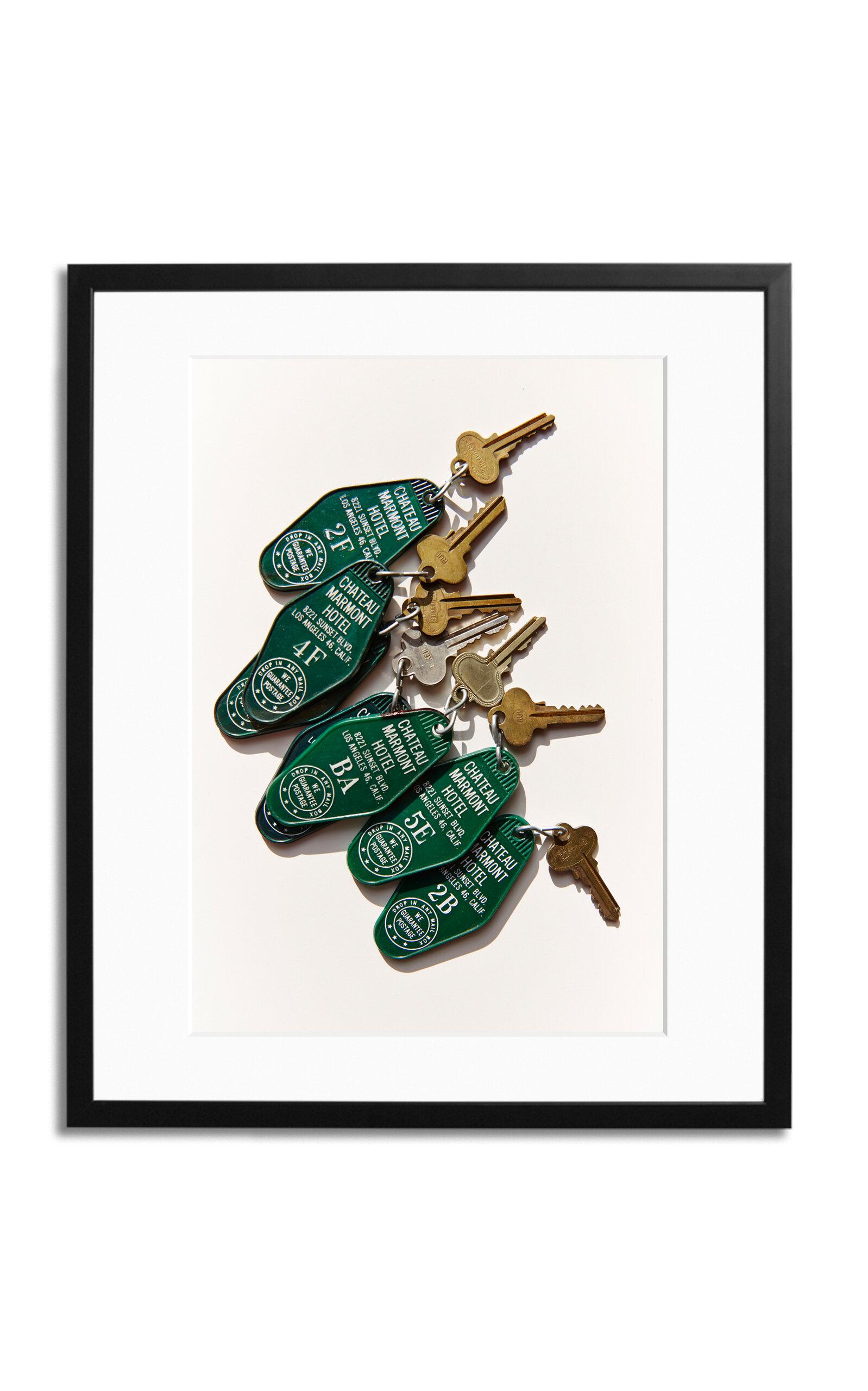 Sonic Editions - Keys; Chateau Marmont Framed Photography Print - Multi - Moda Operandi by SONIC EDITIONS