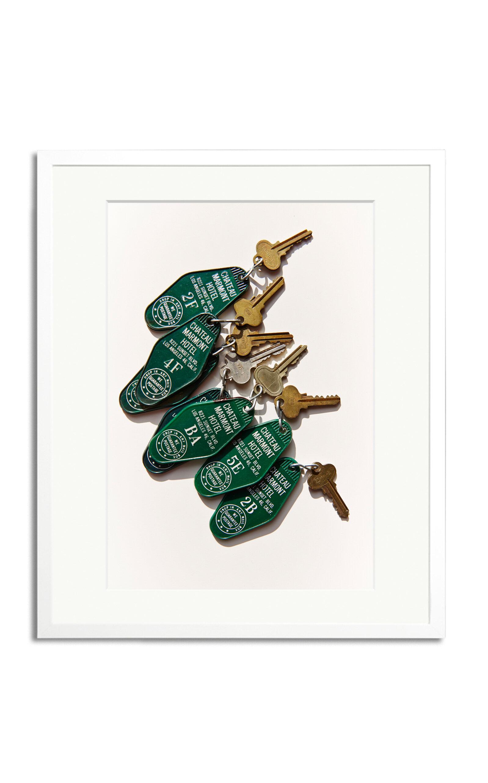 Sonic Editions - Keys; Chateau Marmont Framed Photography Print - Multi - Moda Operandi by SONIC EDITIONS