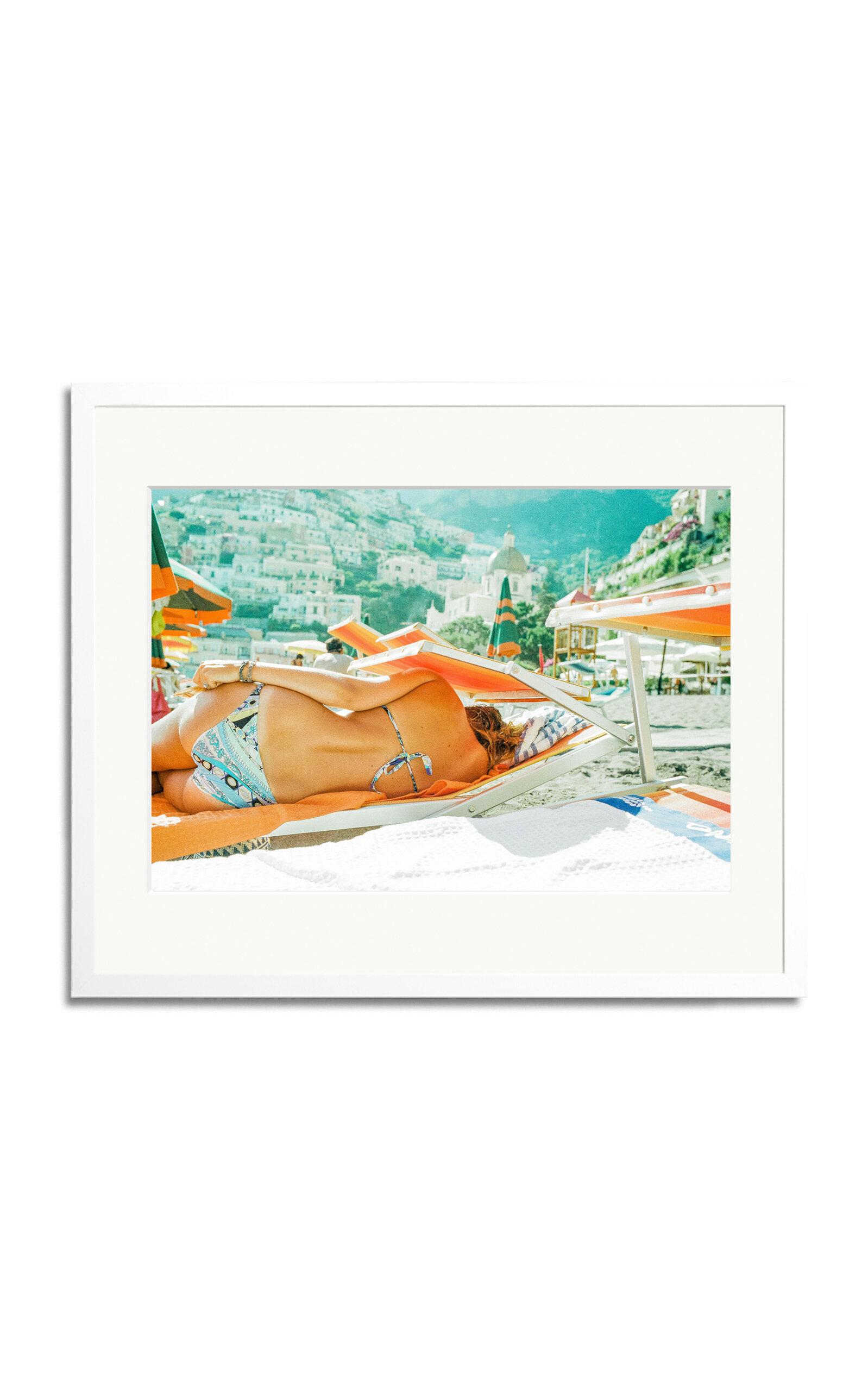 Sonic Editions - Positano Vibes Framed Photography Print - Multi - Moda Operandi by SONIC EDITIONS
