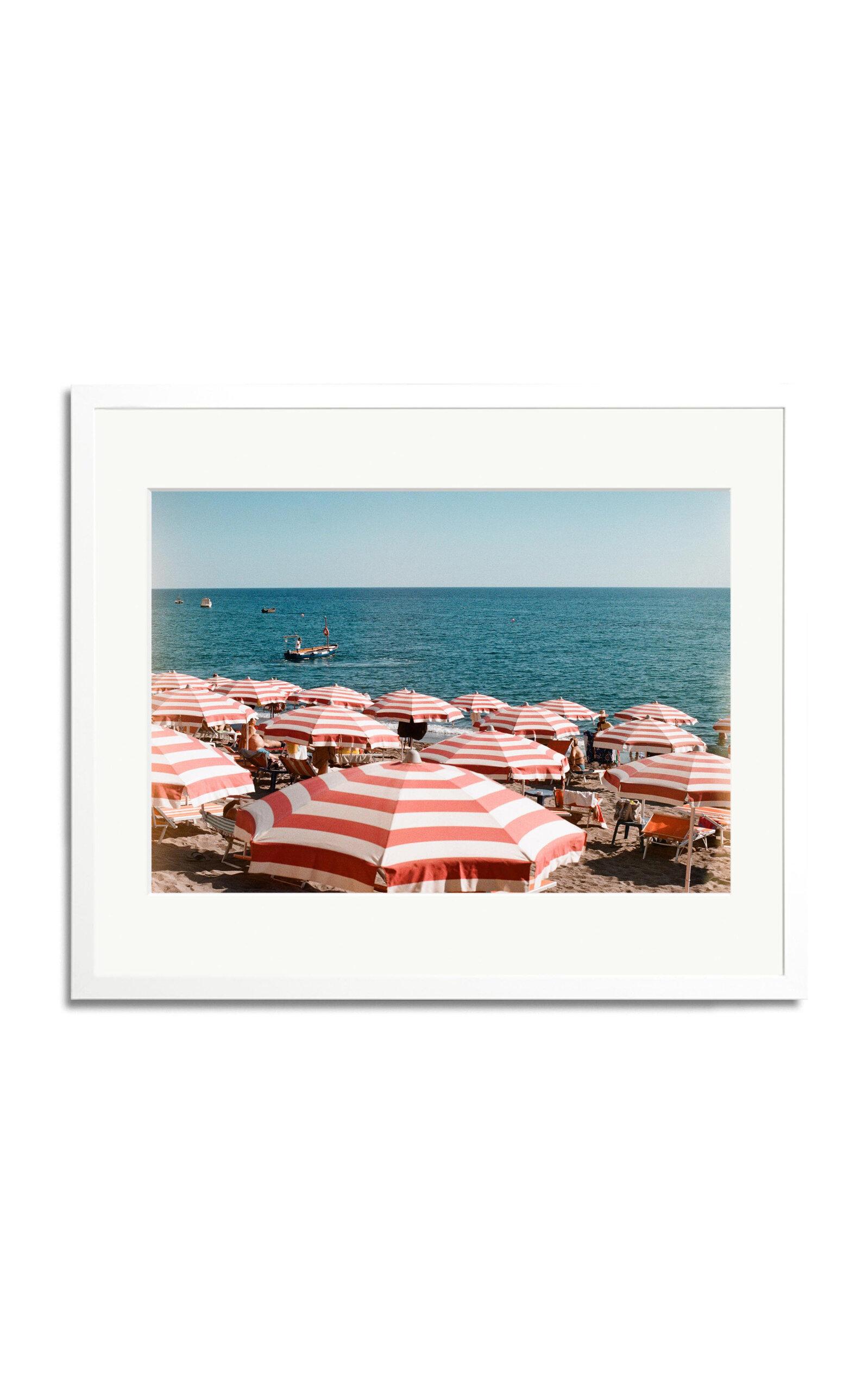 Sonic Editions - Sea of Umbrellas Framed Photography Print - Multi - Moda Operandi by SONIC EDITIONS