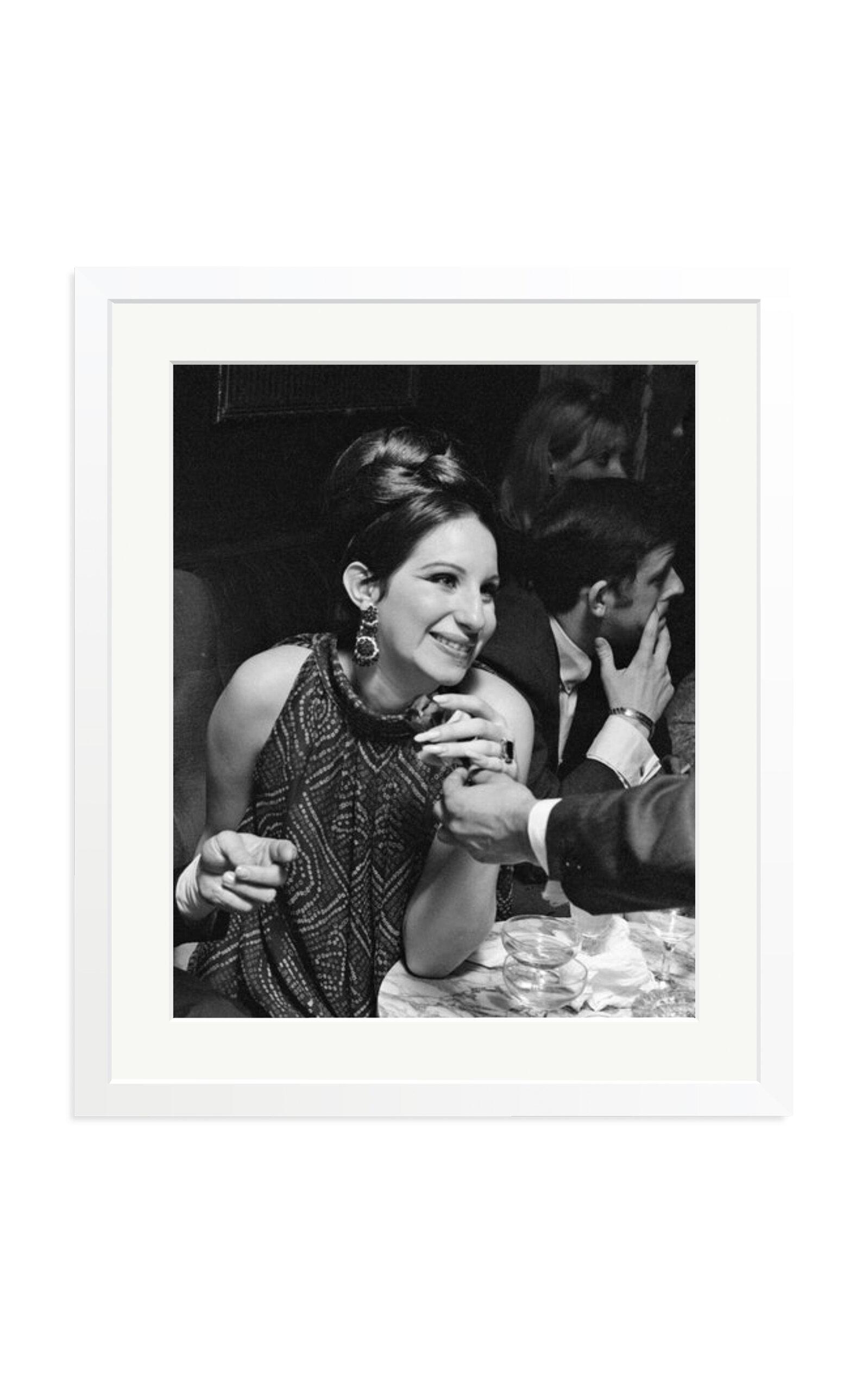 Sonic Editions - Streisand's Party Framed Photography Print - Multi - Moda Operandi by SONIC EDITIONS