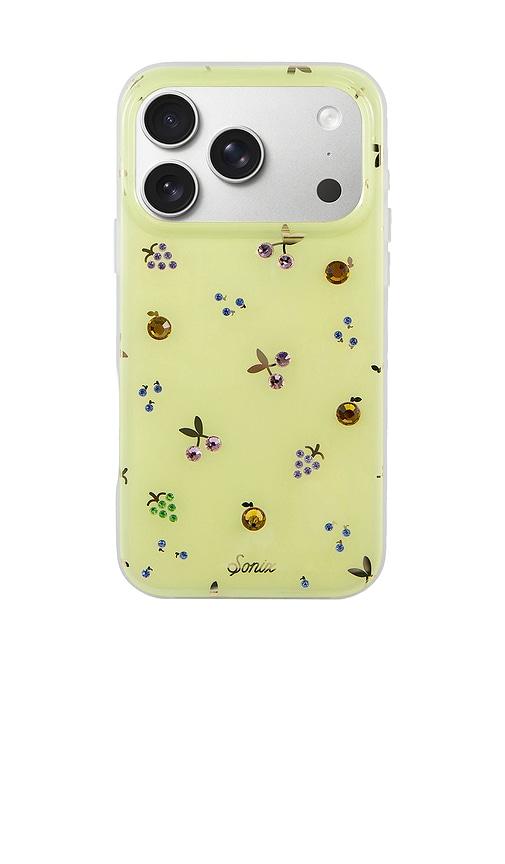 Sonix Fruit Gems Iphone 17 Pro Case in Yellow by SONIX
