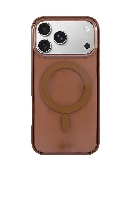 Sonix Magsafe Compatible iPhone 17 Pro Case in Brown by SONIX