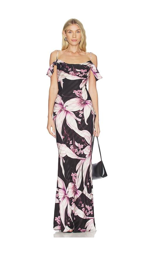 Sonya Moda Rosalie Dress in Black,Pink by SONYA MODA