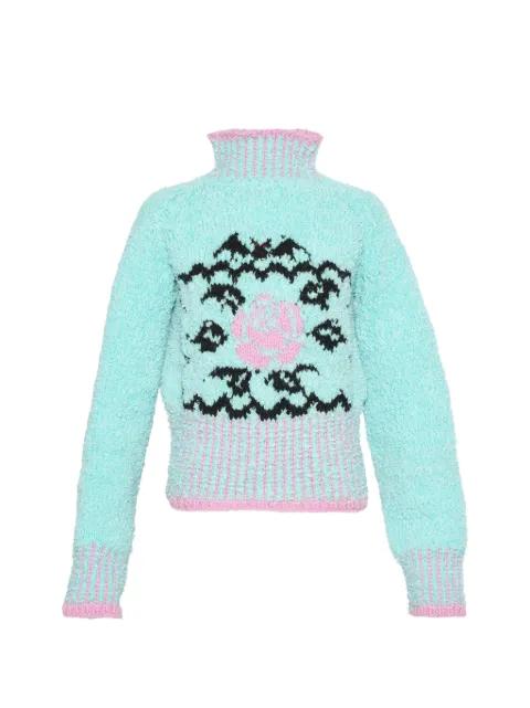 Marceline intarsia-knit sweater by SOPHIA WEBSTER
