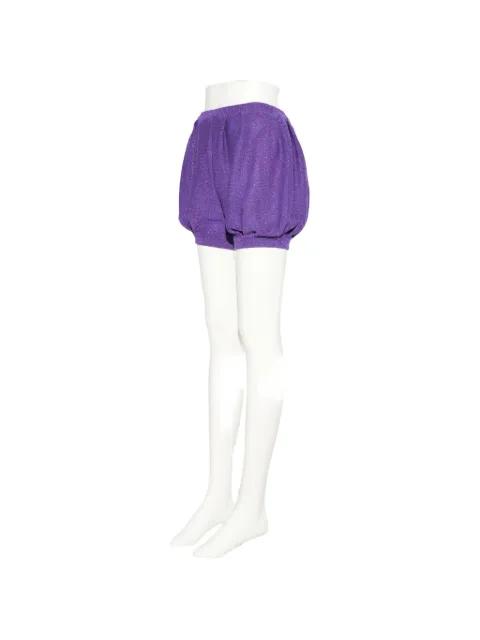 Princess glitter-knit shorts by SOPHIA WEBSTER