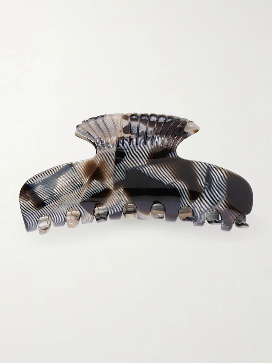 Fan Shell acetate hairclip by SOPHIE BUHAI