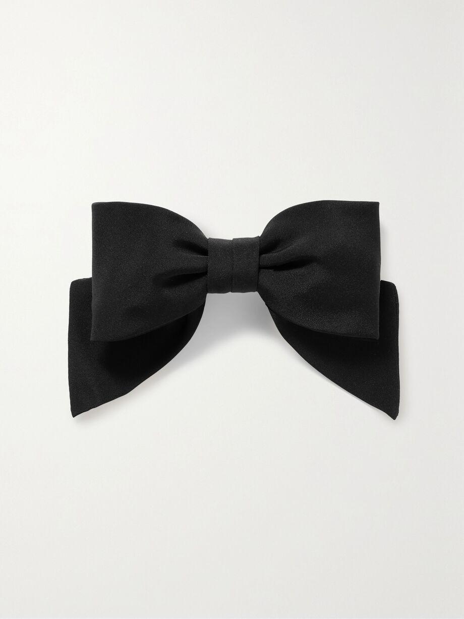 + NET SUSTAIN satin bow hair clip by SOPHIE BUHAI