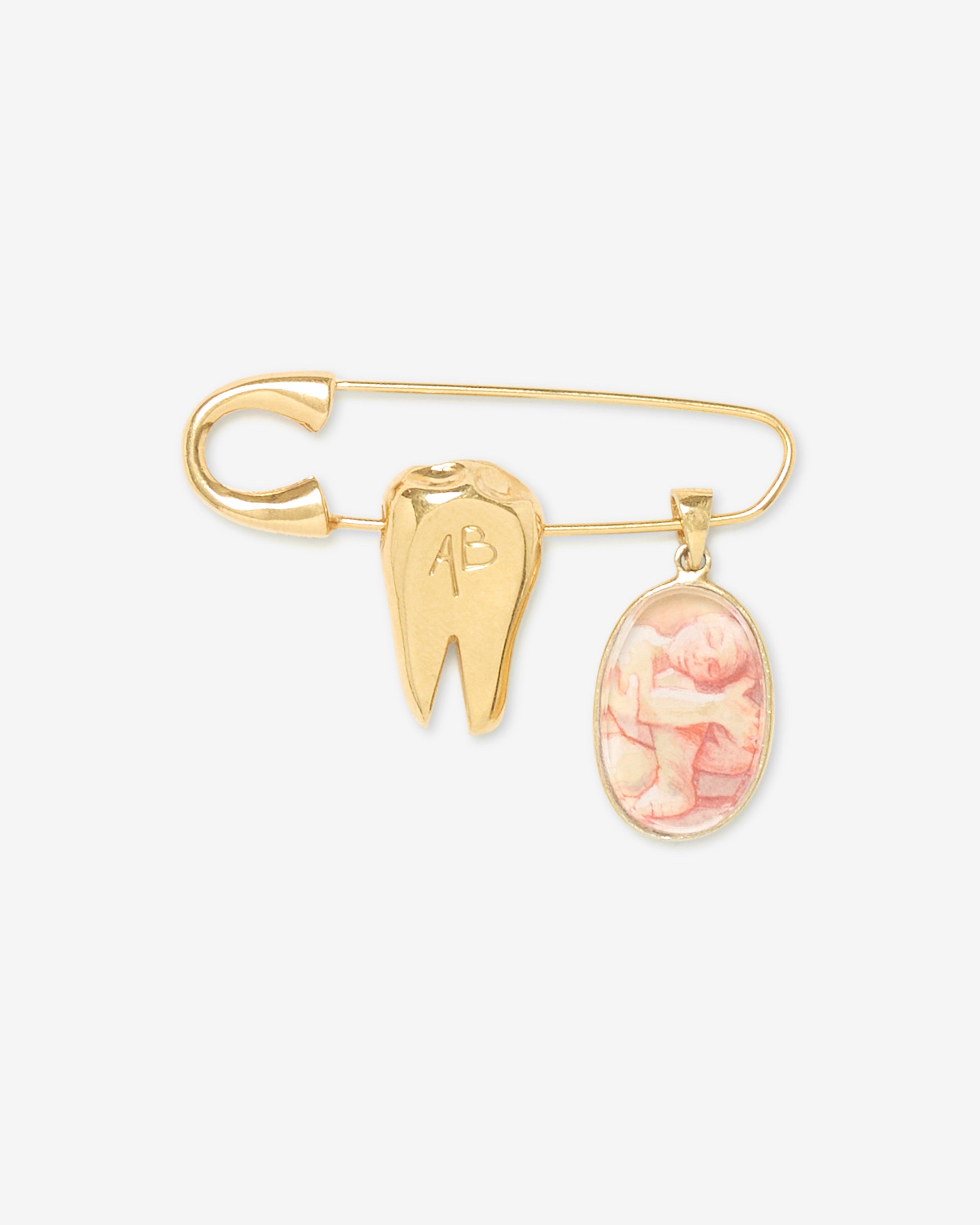Sophie Glover - Lovers Eye, Alma Berrow Charm - (Gold) by SOPHIE GLOVER