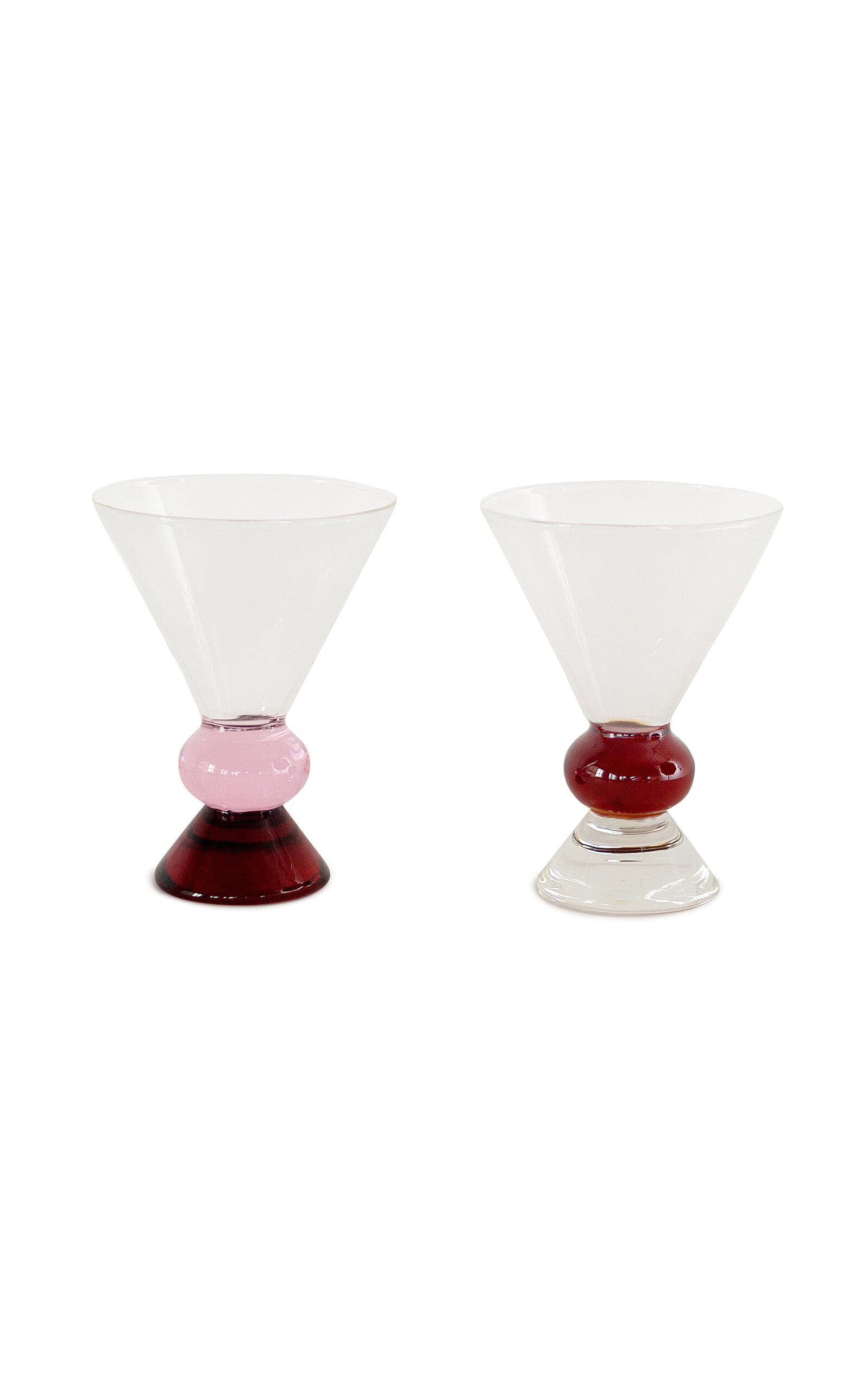 Sophie Lou Jacobsen - Totem Glasses - Multi - Moda Operandi by SOPHIE LOU JACOBSEN