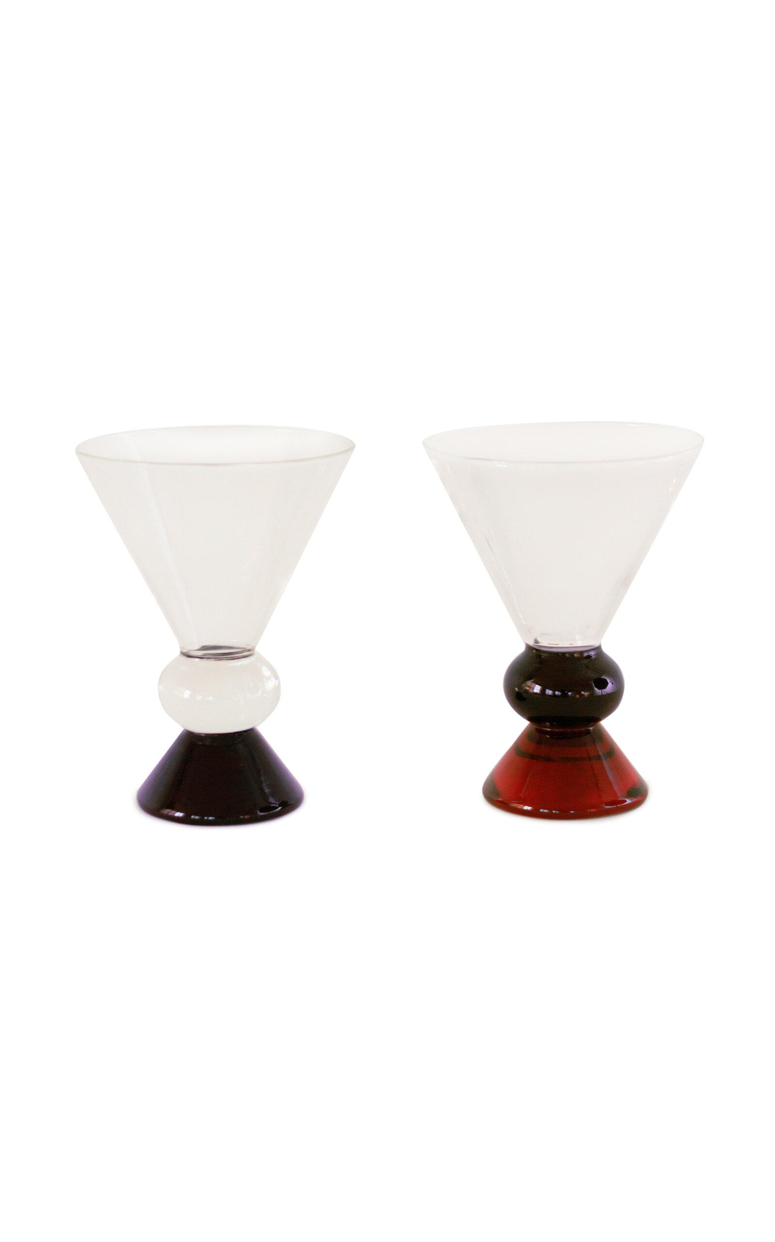 Sophie Lou Jacobsen - Totem Glasses - Multi - Moda Operandi by SOPHIE LOU JACOBSEN