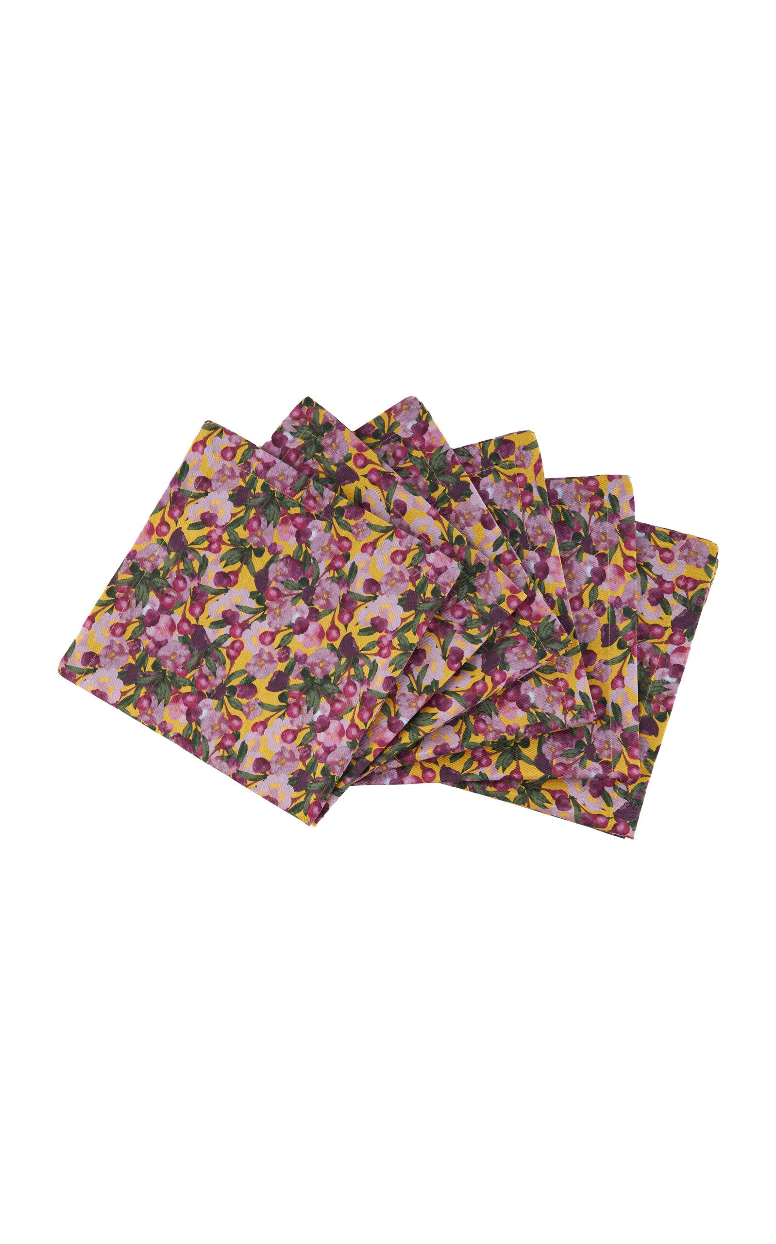 Sophie Williamson Design - Cotton Napkins - Multi - Moda Operandi by SOPHIE WILLIAMSON DESIGN
