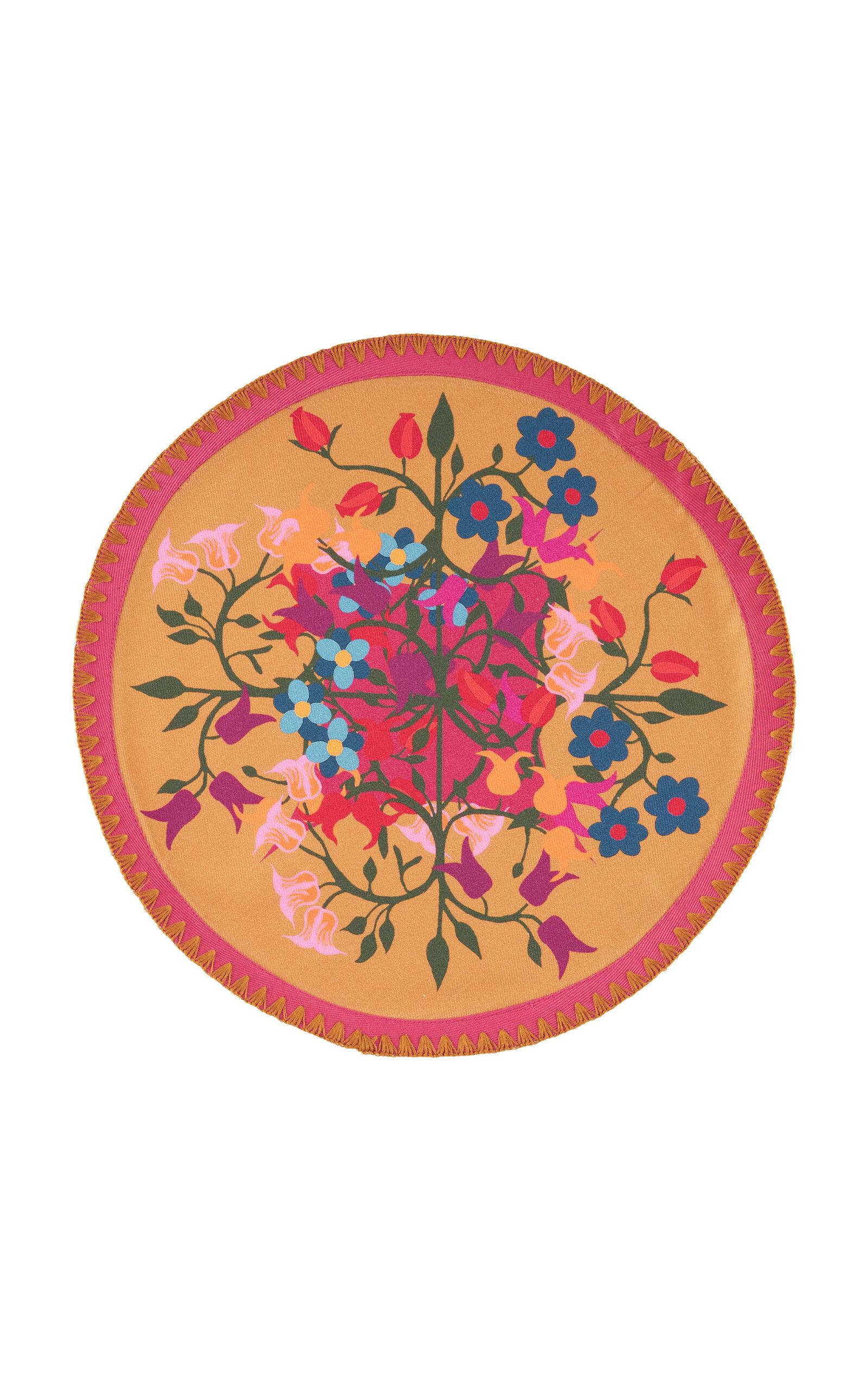 Sophie Williamson Design - Set-of-Six Cotton Round Placemats - Multi - Moda Operandi by SOPHIE WILLIAMSON DESIGN