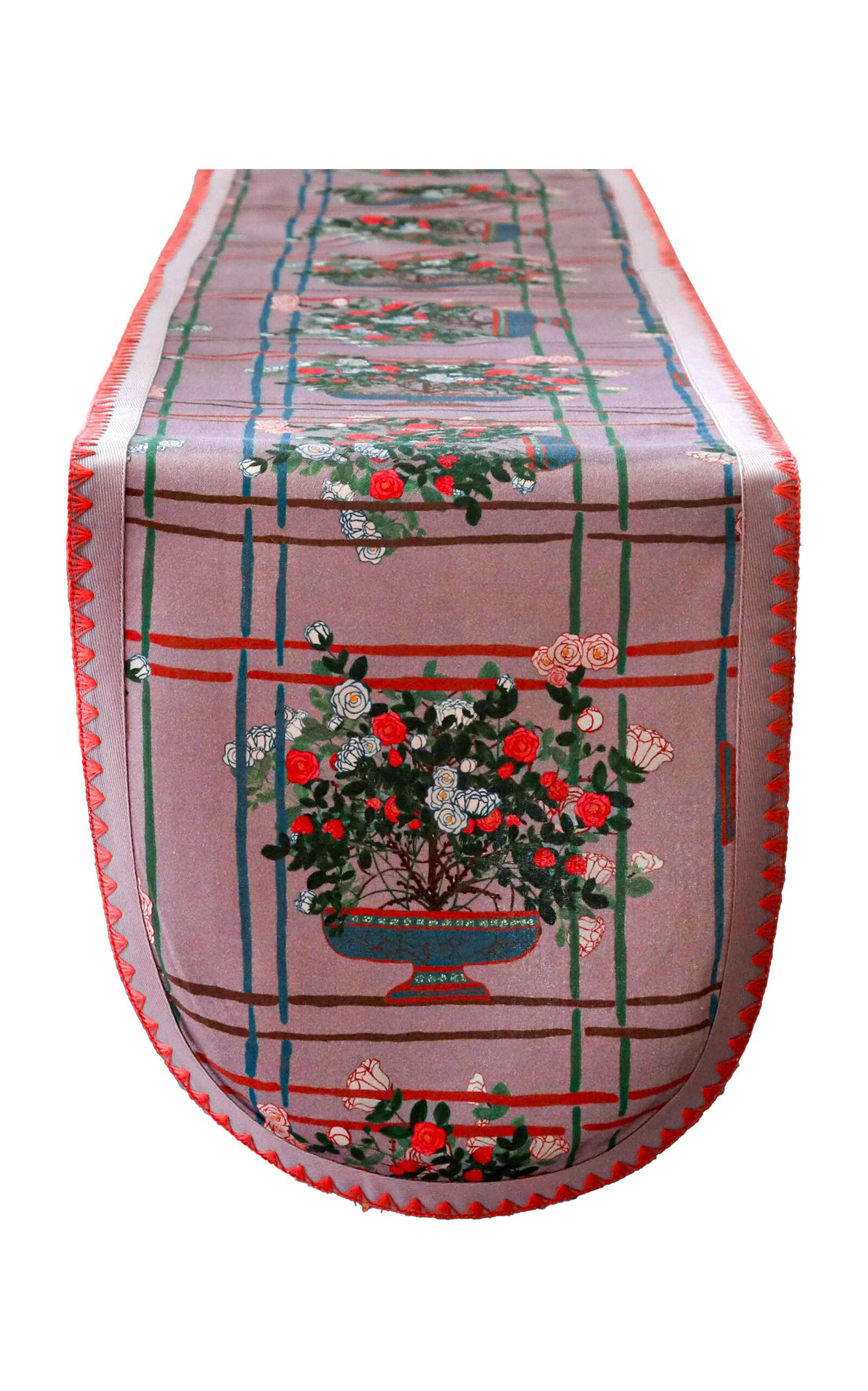 Sophie Williamson Design -mall Cotton Table Runner - Multi - Moda Operandi by SOPHIE WILLIAMSON DESIGN