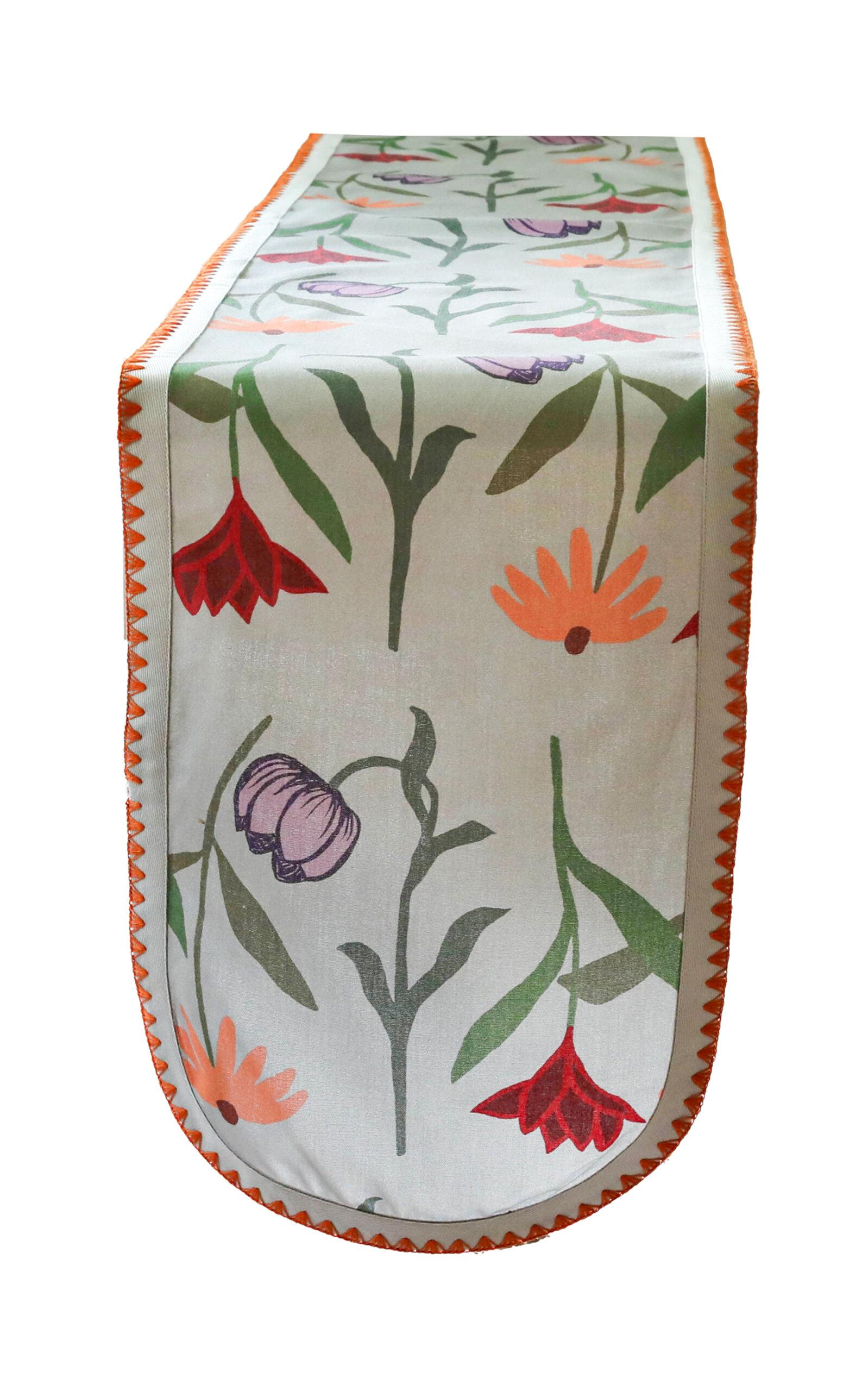 Sophie Williamson Design -mall Cotton Table Runner - Multi - Moda Operandi by SOPHIE WILLIAMSON DESIGN