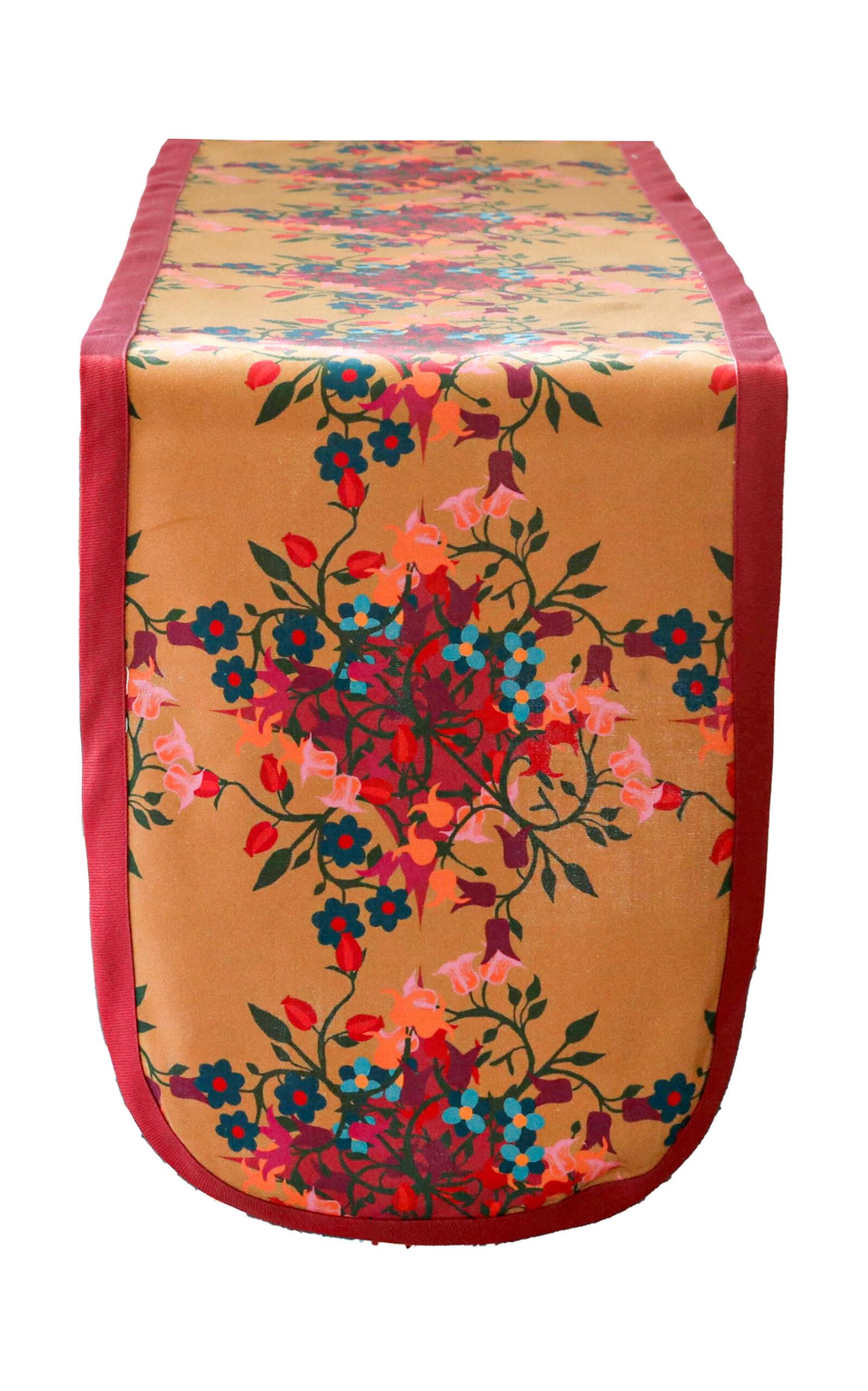 Sophie Williamson Design -mall Cotton Table Runner - Multi - Moda Operandi by SOPHIE WILLIAMSON DESIGN