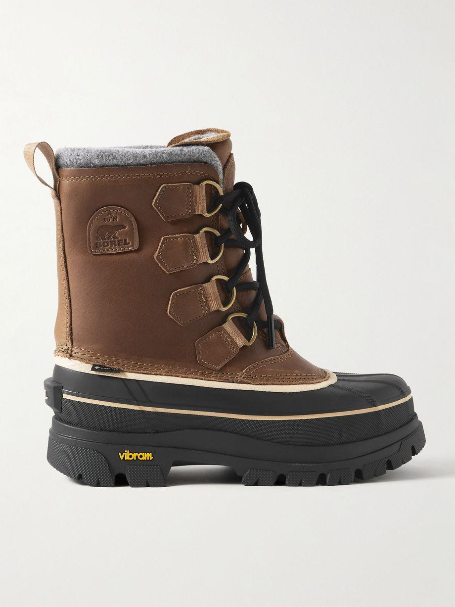 Caribou Horizon™ fleece-trimmed GORE-TEX™ ankle boots by SOREL