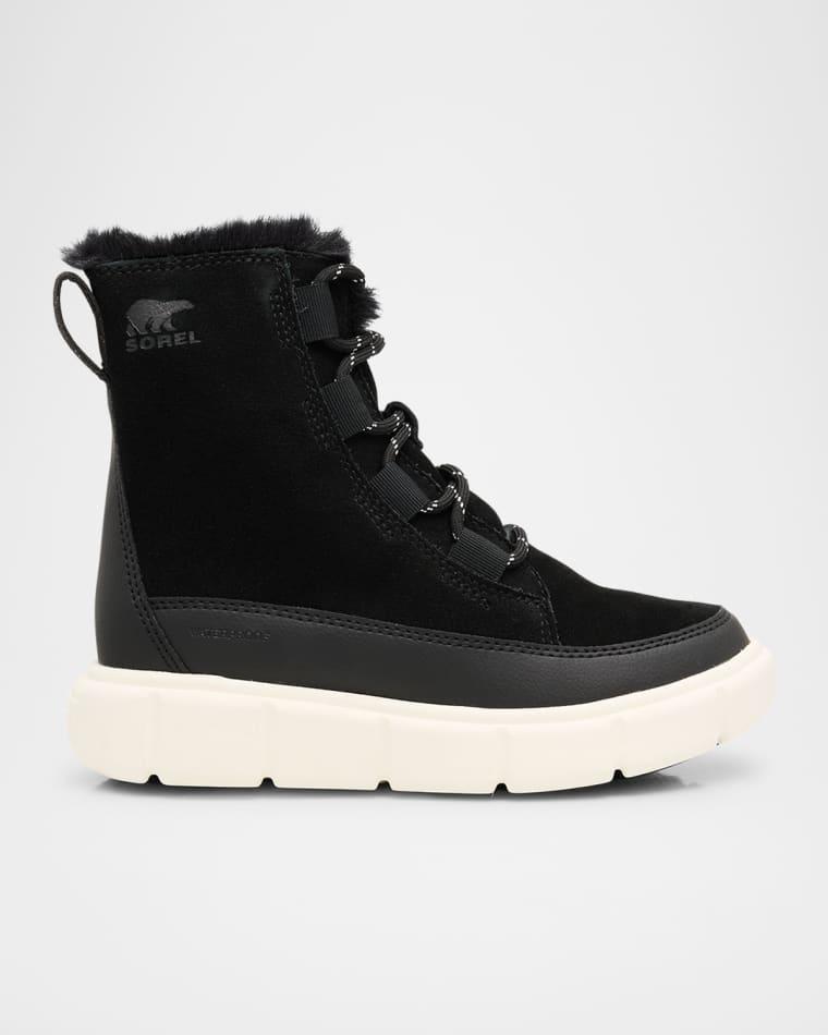 Kid's Explorer III Iridescent Calf Suede Boots, Toddlers/Kids by SOREL