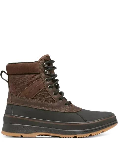 lace-up leather boots by SOREL