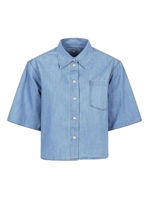 chest-pocket short-sleeve shirt by SOSUE