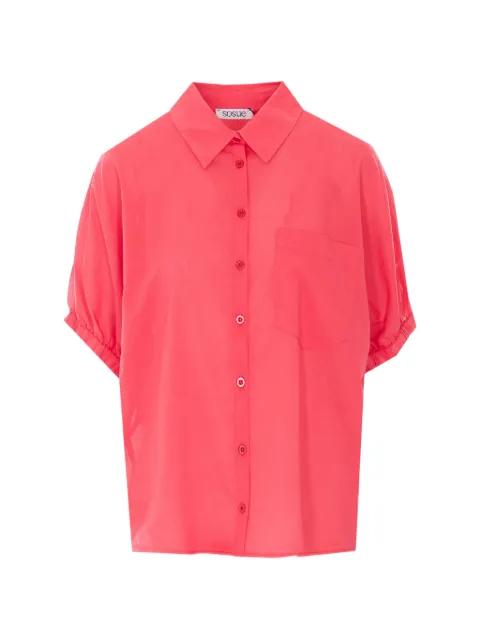 short-sleeve cotton shirt by SOSUE